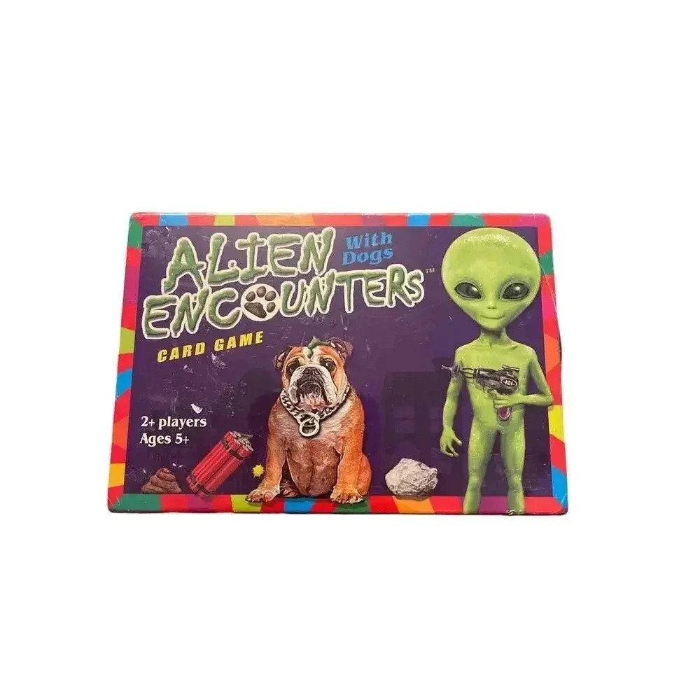 ALIEN ENCOUNTERS WITH DOG CARD GAME